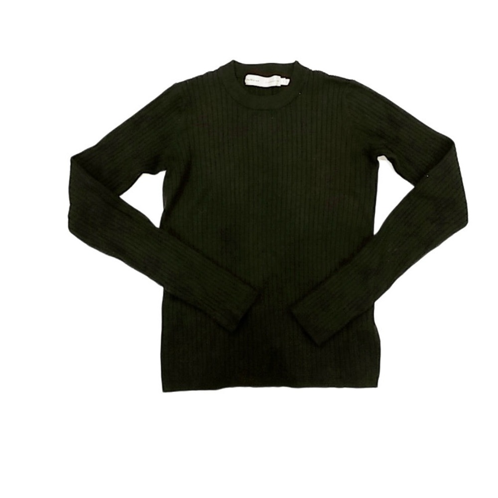 InWear Black Ribbed Top - XS